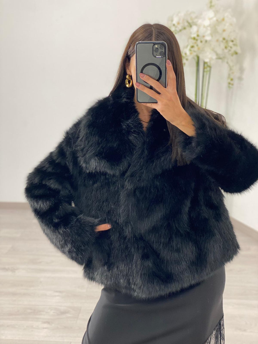 Pelliccia "Sveva" Nera
