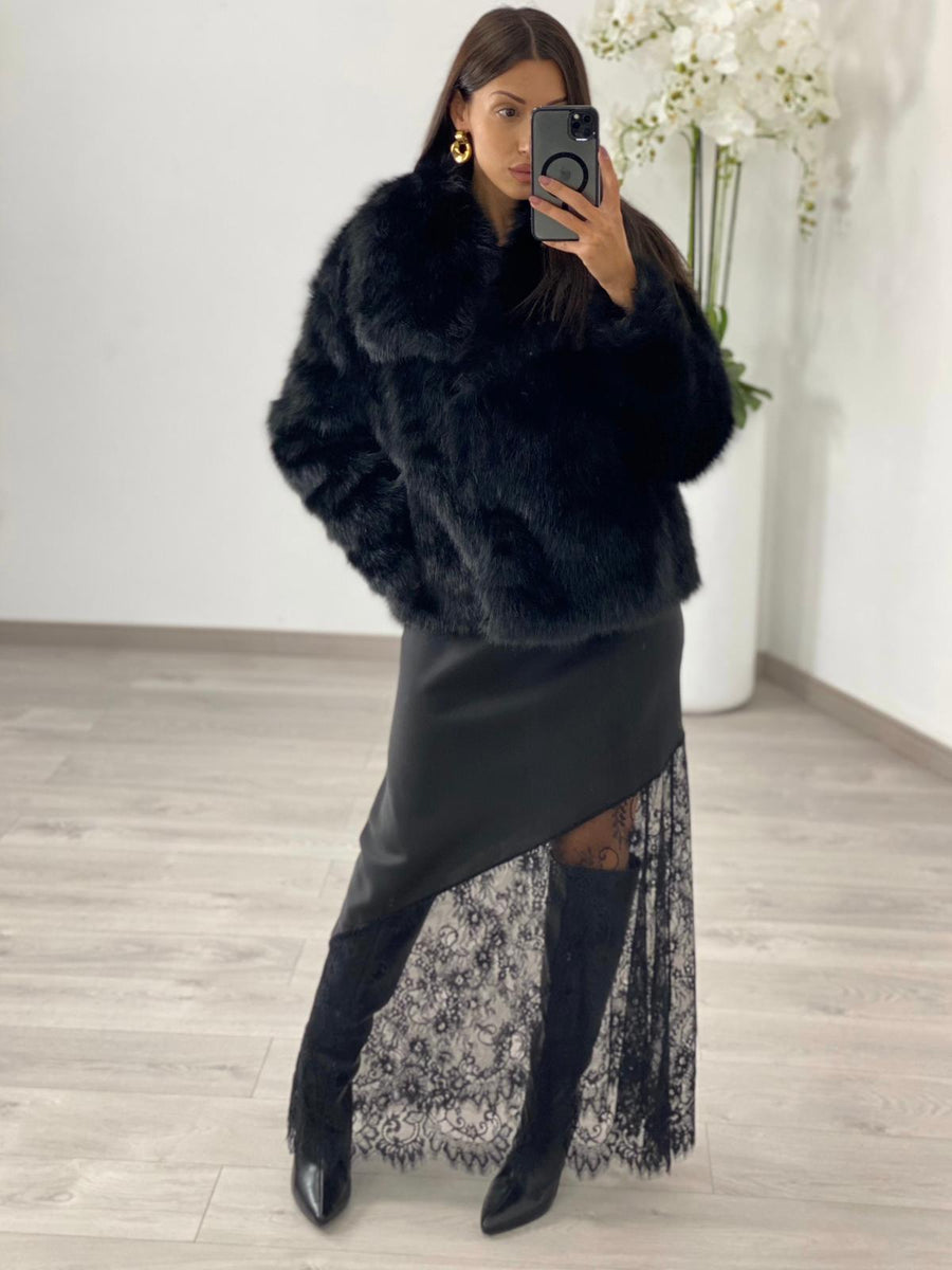 Pelliccia "Sveva" Nera