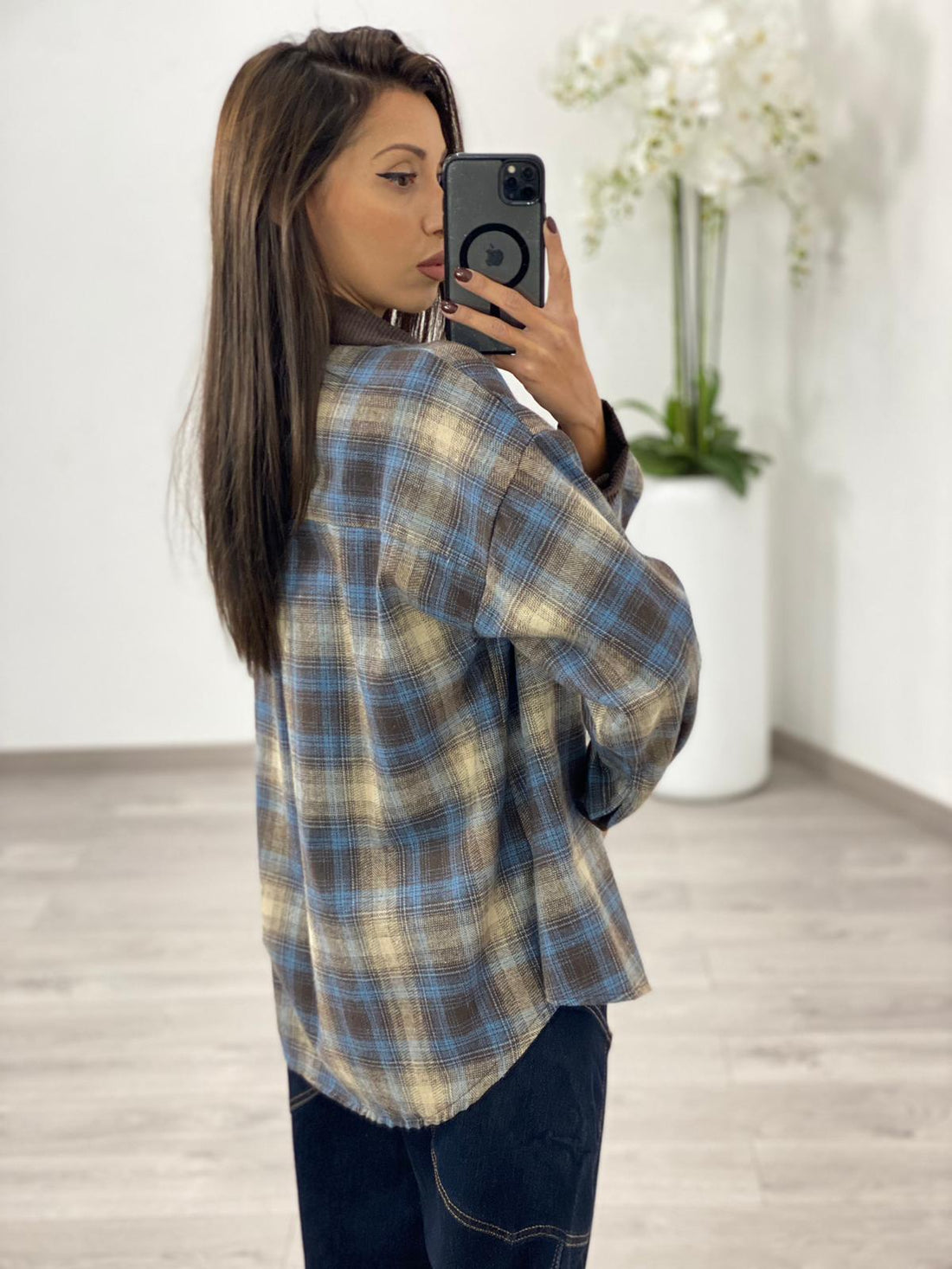 Camicia "Keira" Celeste