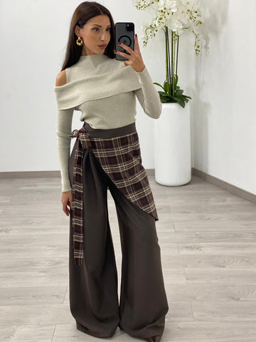 Pantalone "Esme" Marrone