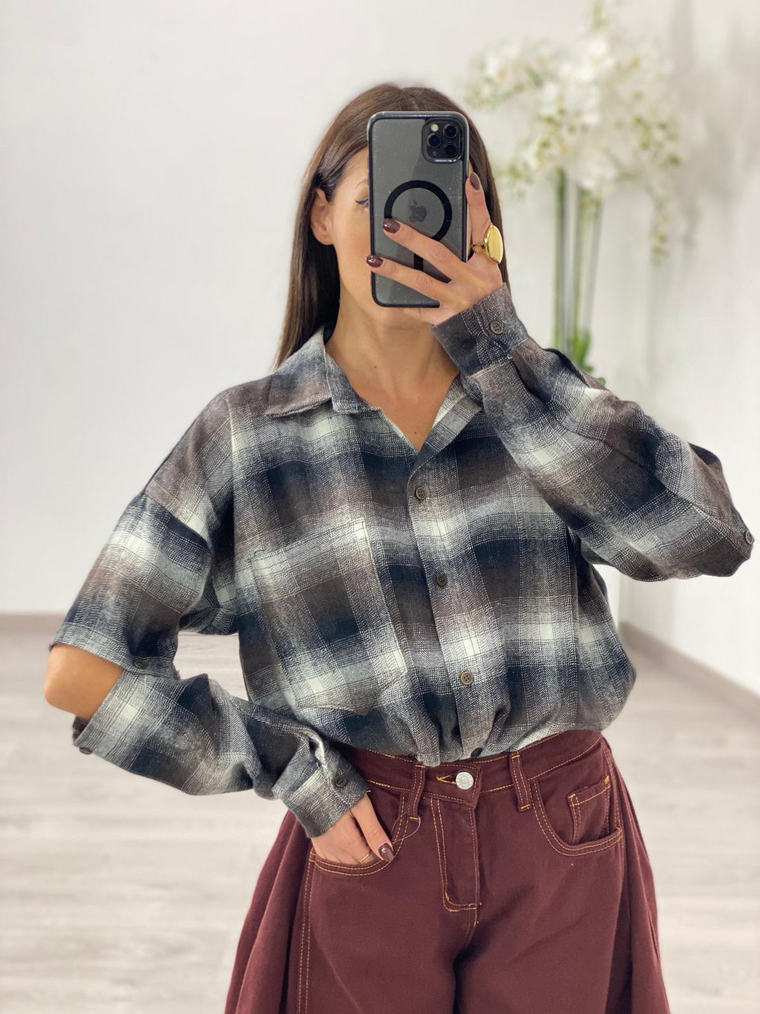 Camicia "Victoria" Nera