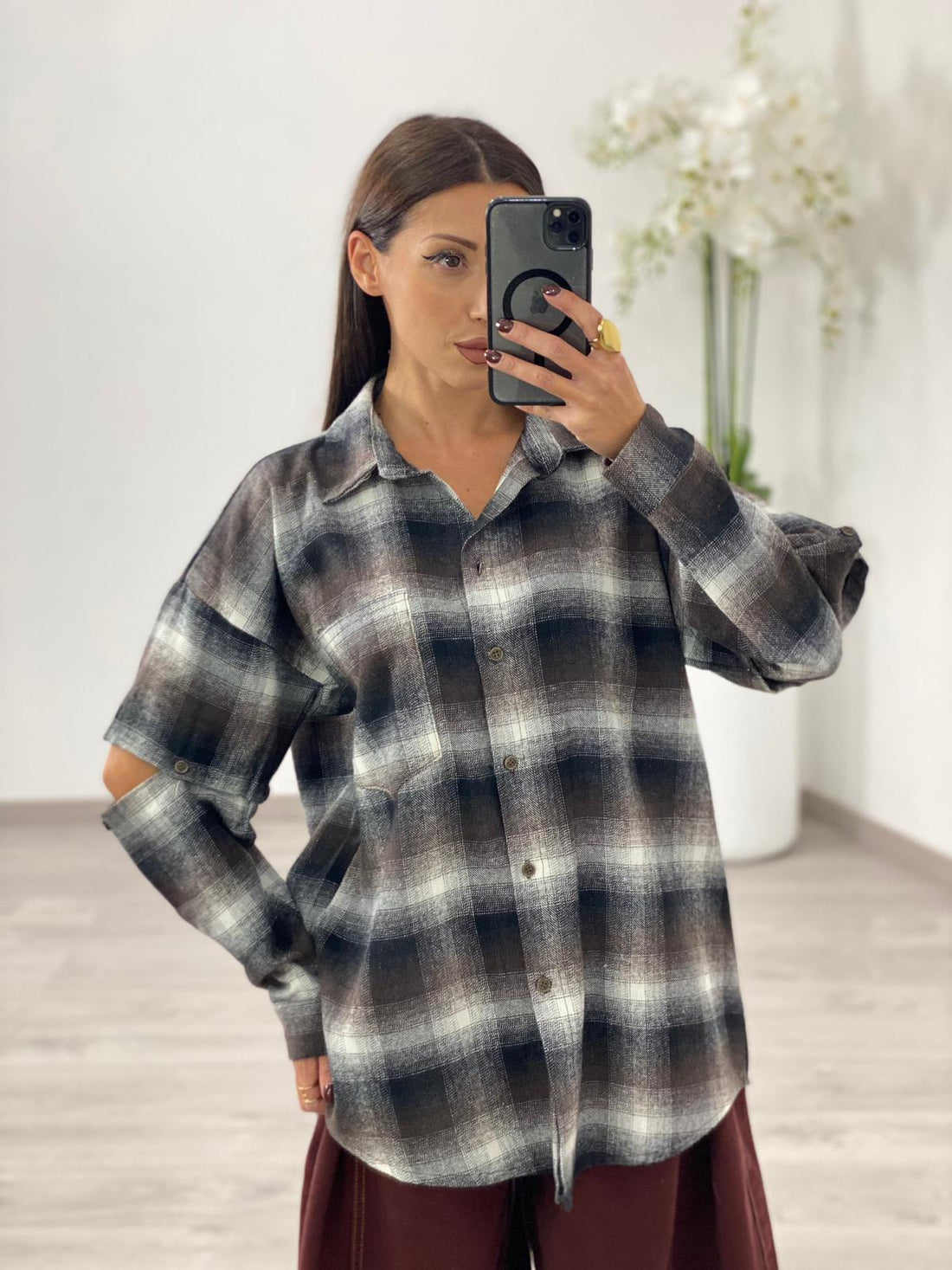 Camicia "Victoria" Nera