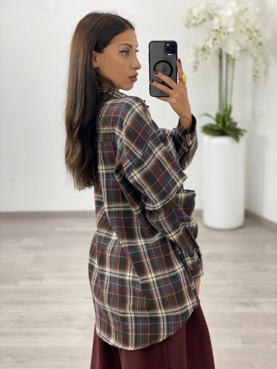 Camicia "Victoria" Bordeaux