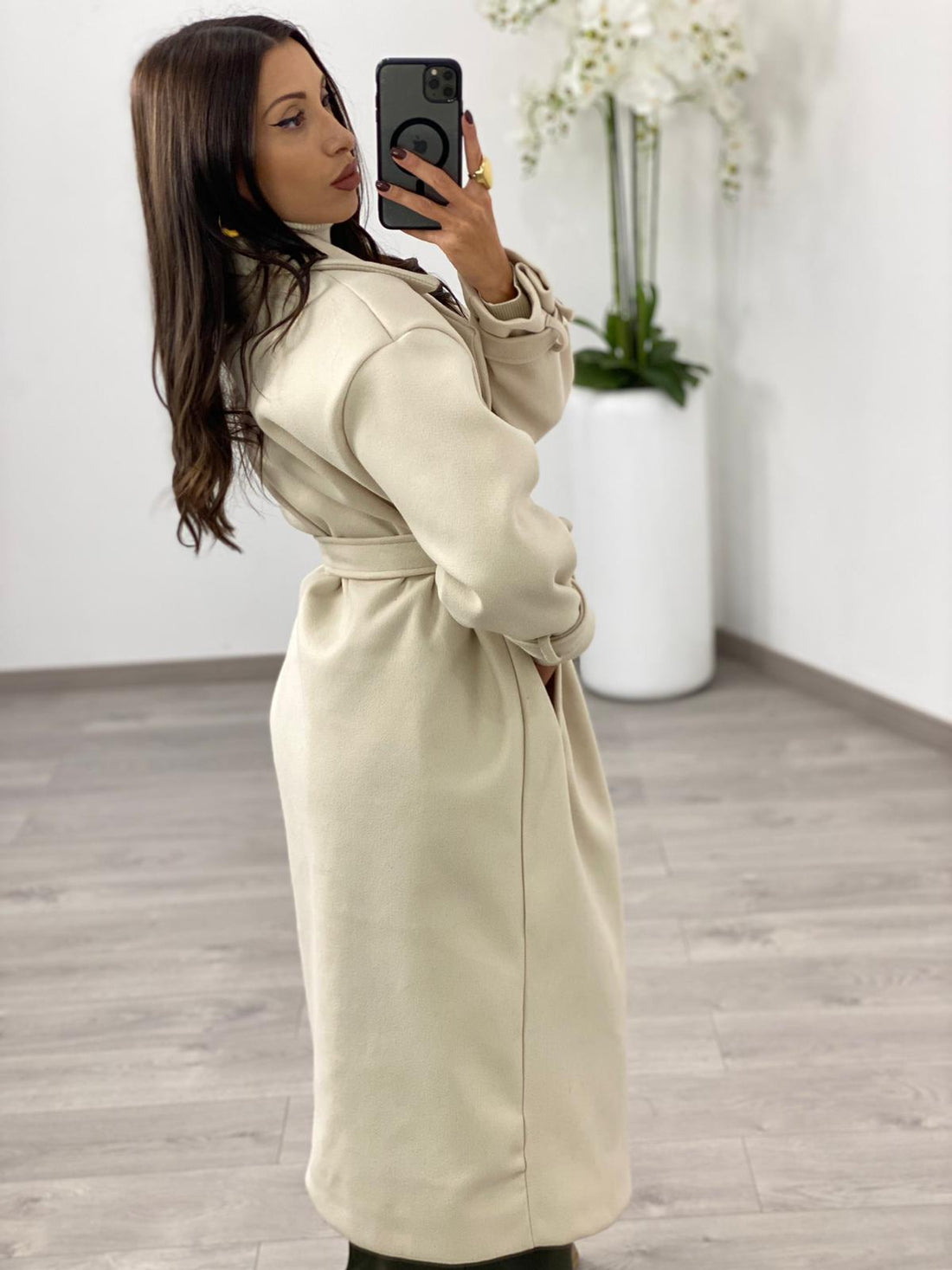 Cappotto "Amara" Beige