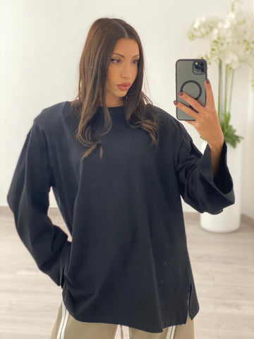 Maxi Shirt Nera