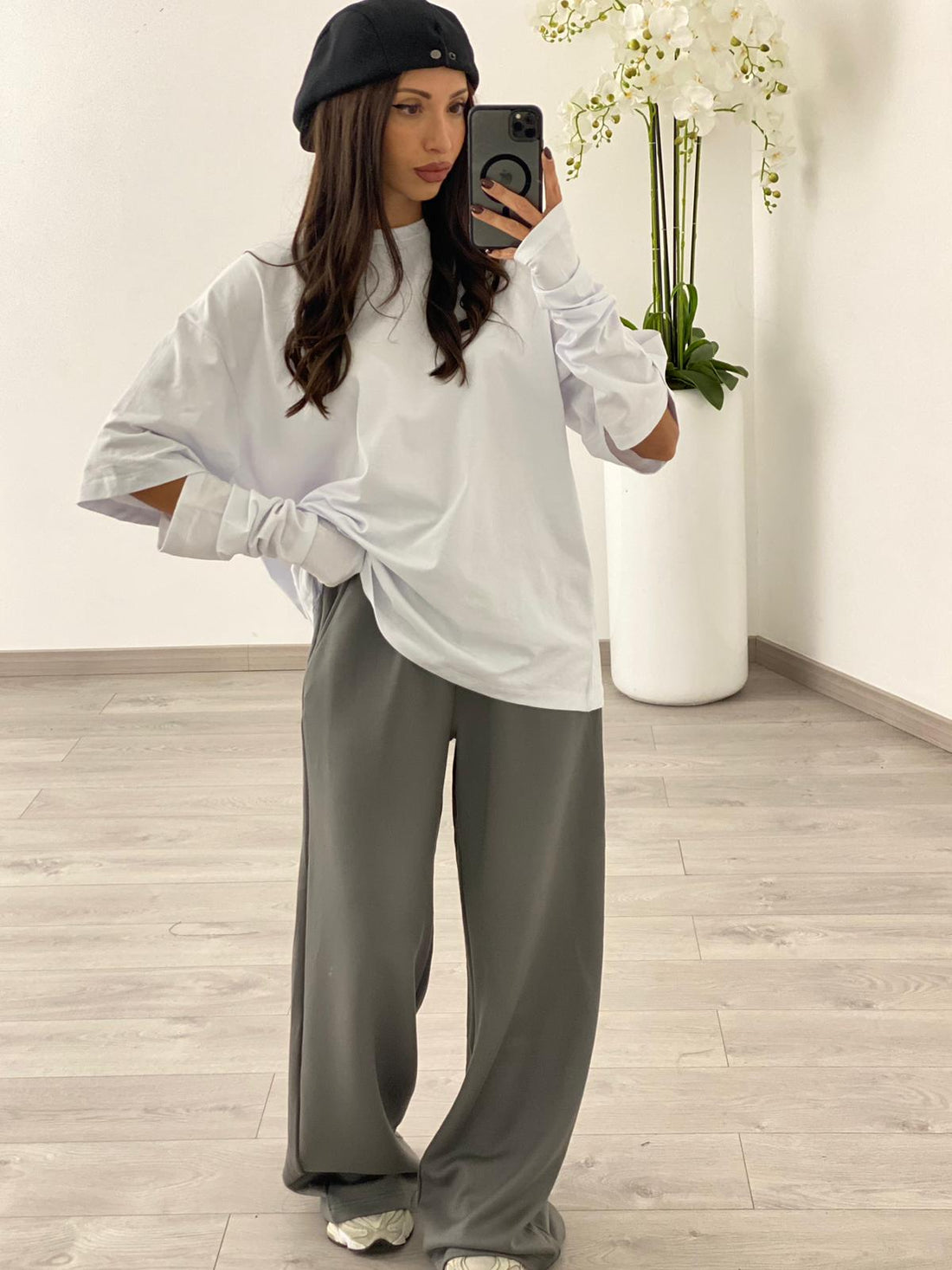 Pantalone “Billie” Grigio