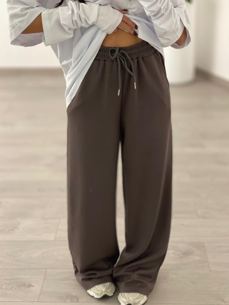 Pantalone "Billie" Marrone
