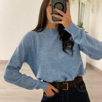 Maglia "Arianna" Celeste