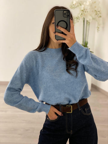 Maglia "Arianna" Celeste