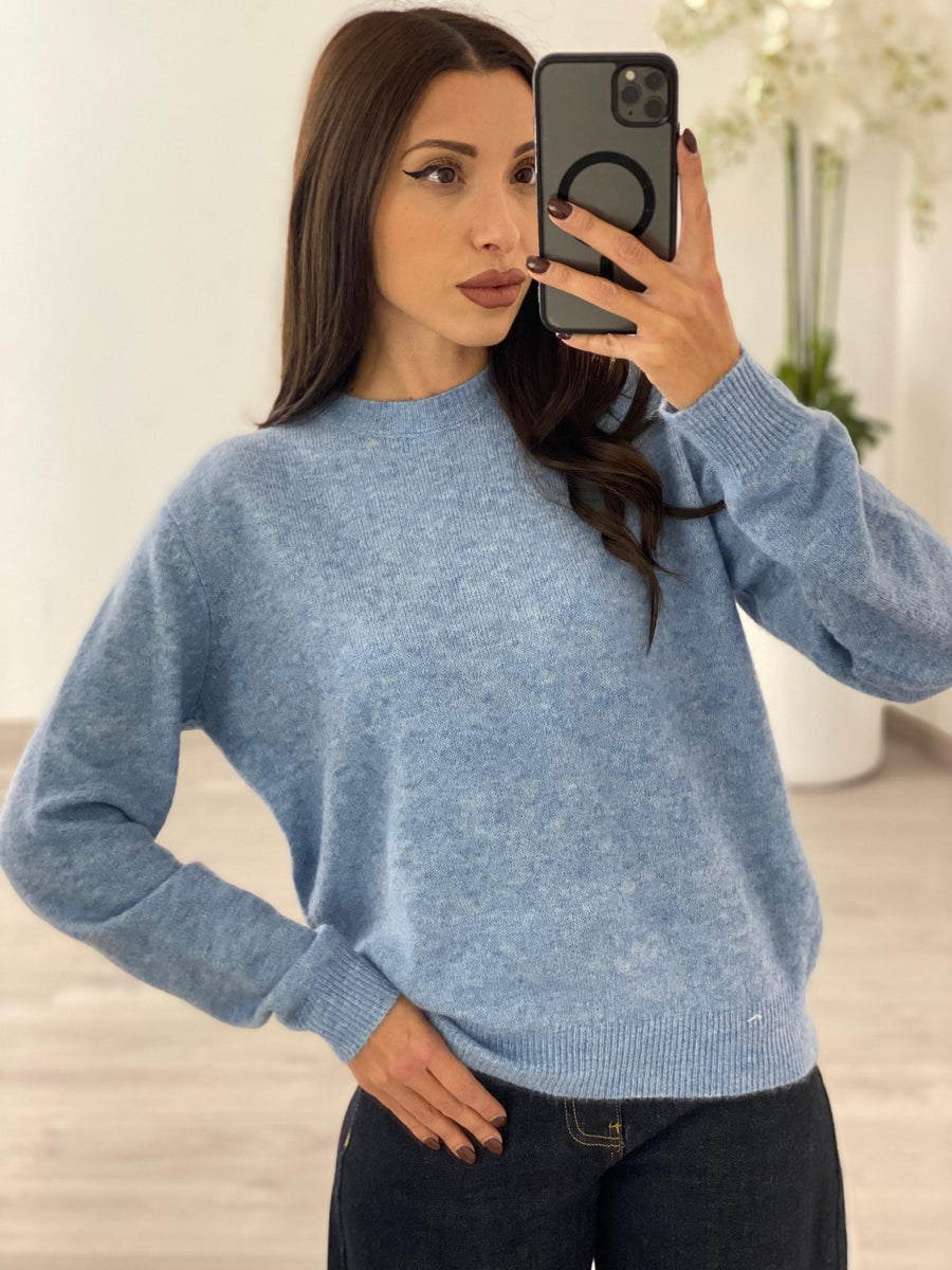 Maglia "Arianna" Celeste