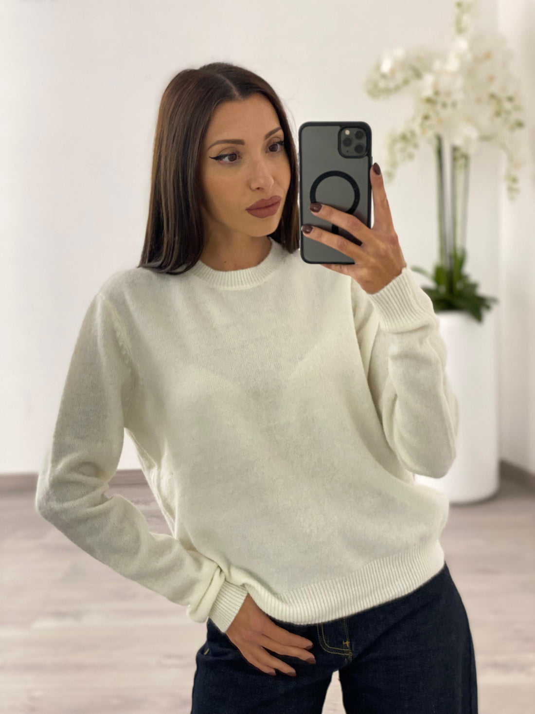 Maglia "Arianna" Bianca