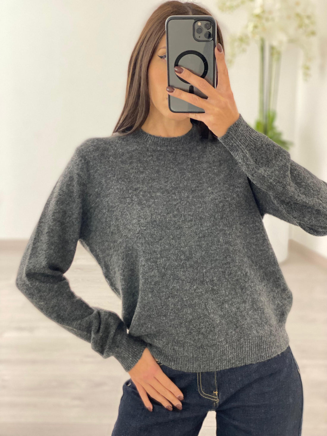 Maglia "Arianna" Grigio scuro