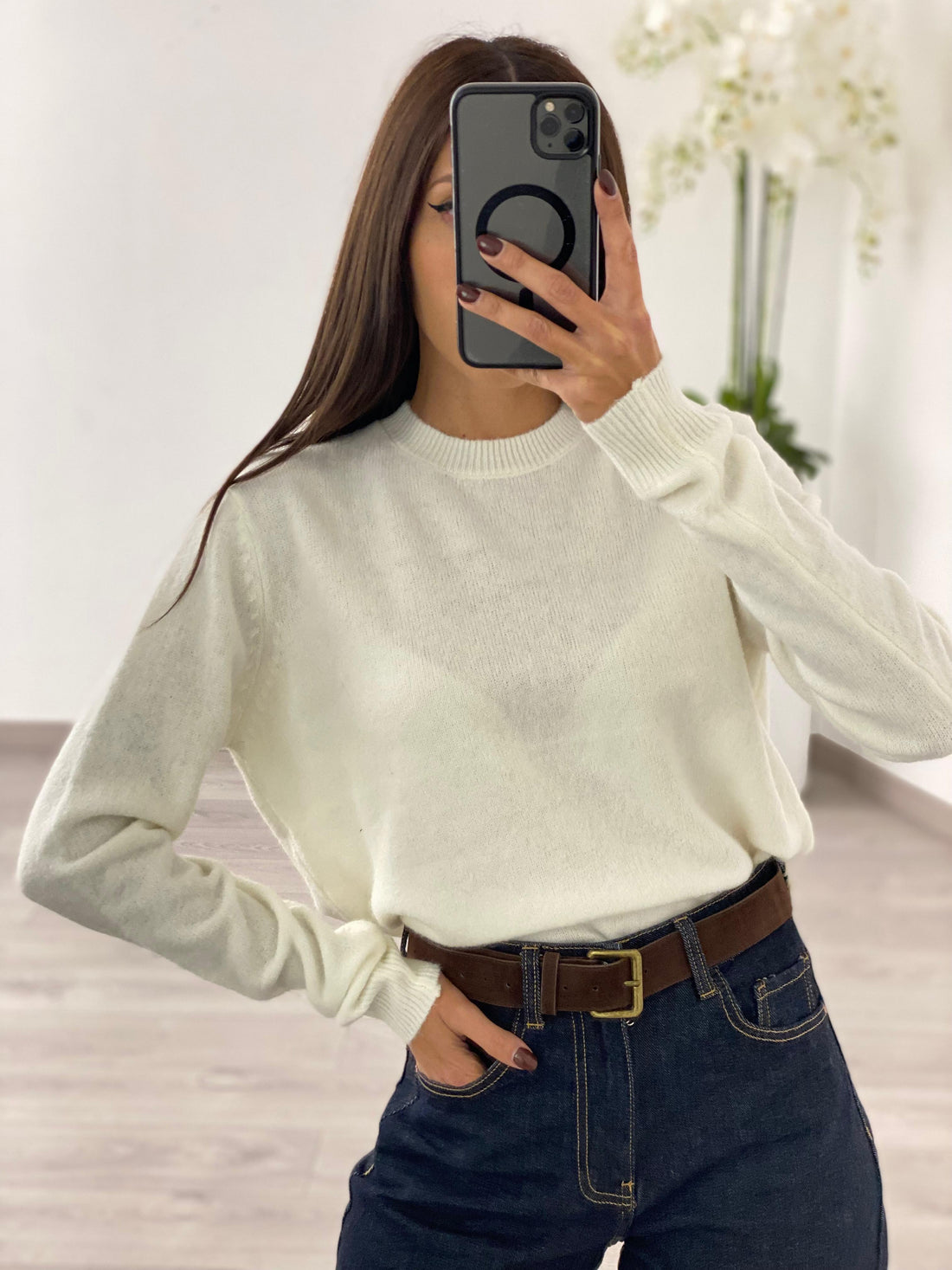 Maglia "Arianna" Bianca