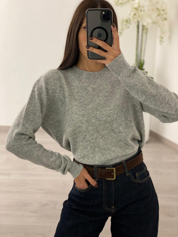 Maglia "Arianna" Grigio chiaro