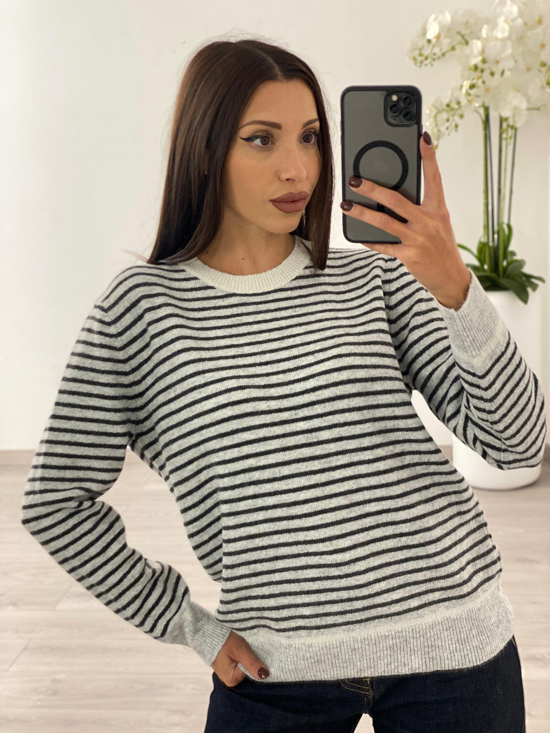 Maglia "Luana" Grigio