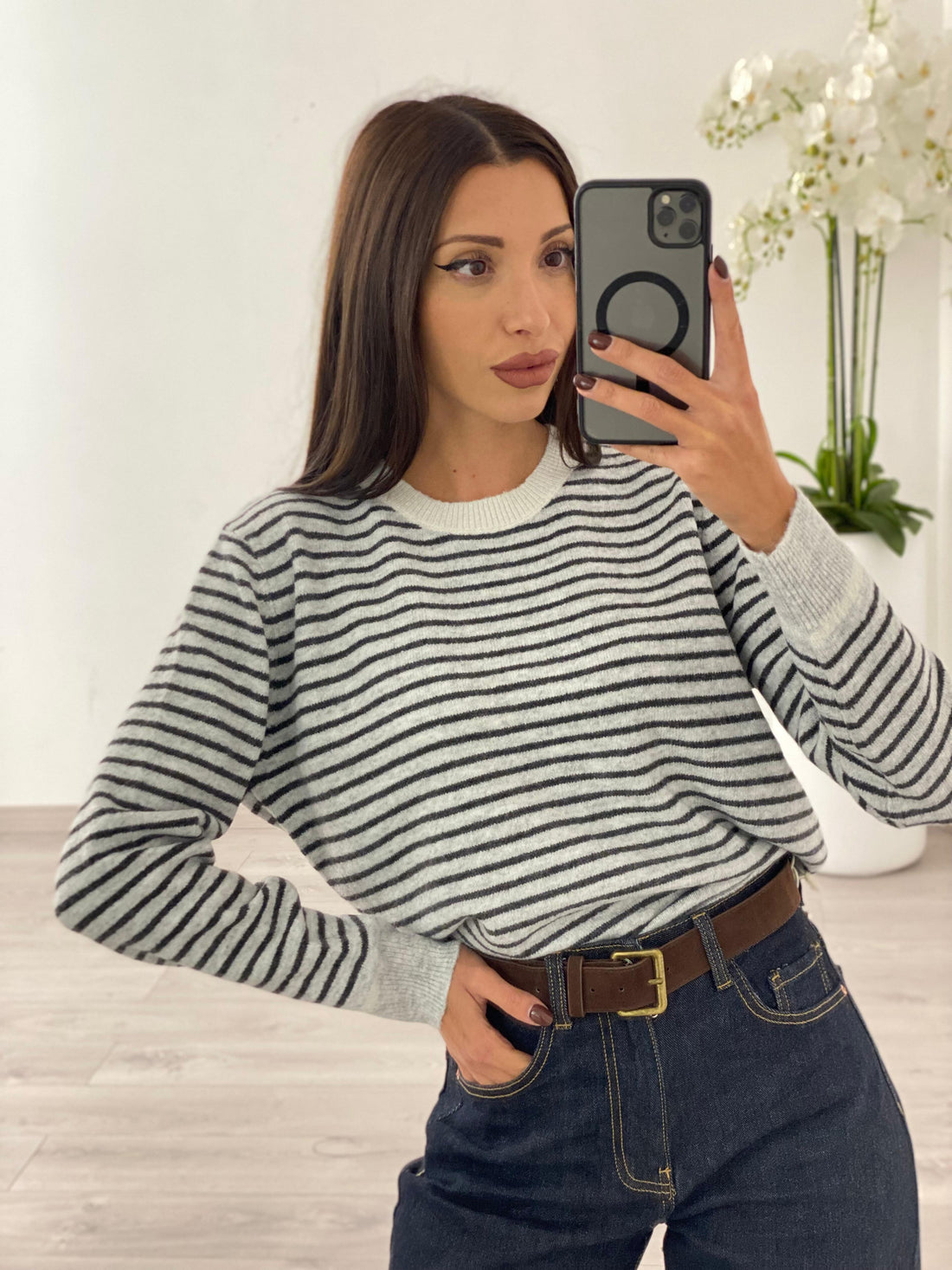 Maglia "Luana" Grigio