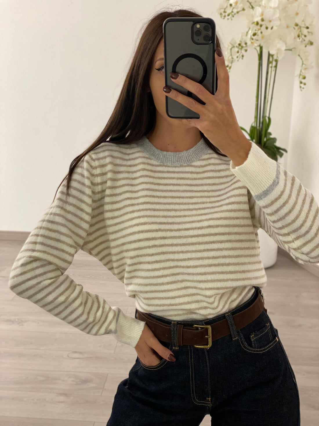 Maglia "Luana" Beige