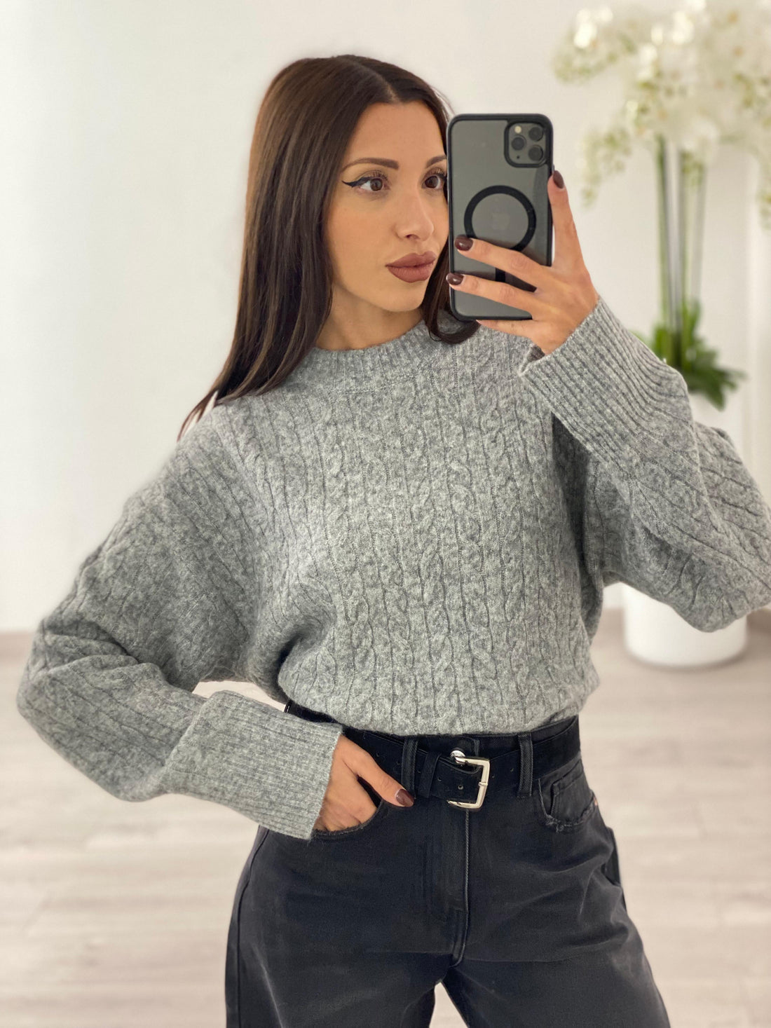 Maglia "Daria" Grigia