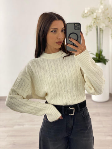 Maglia "Daria" Bianca