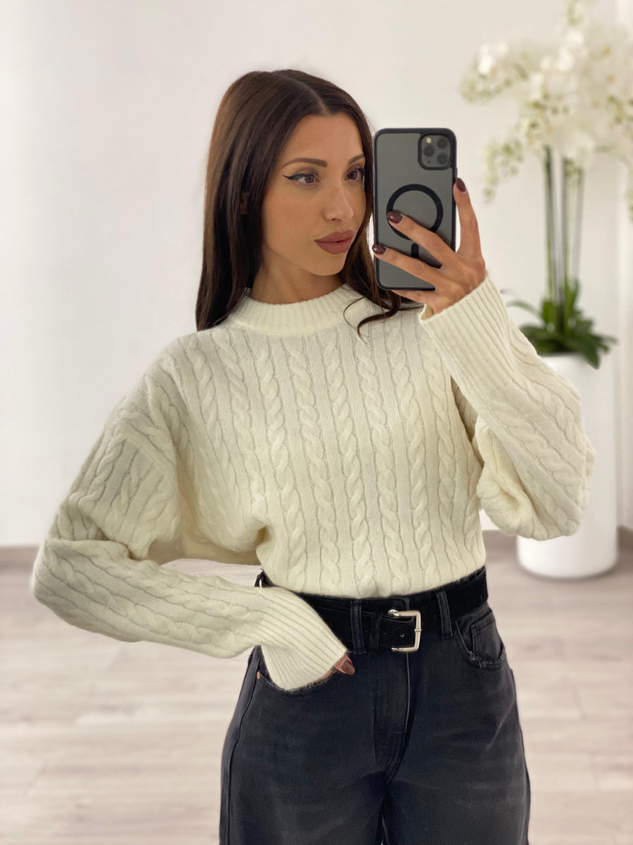 Maglia "Daria" Bianca