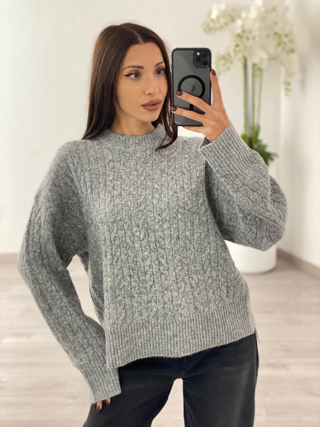 Maglia "Daria" Grigia