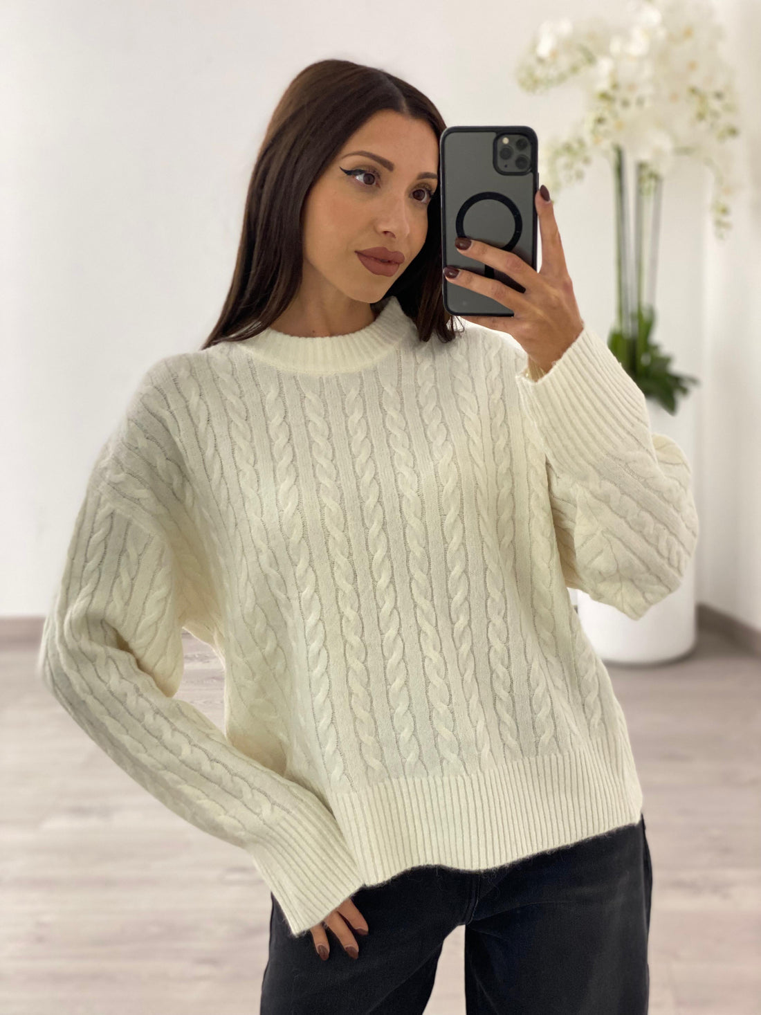 Maglia "Daria" Bianca