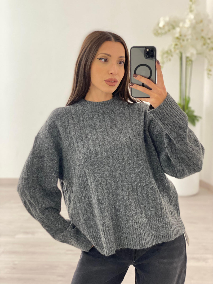 Maglia "Daria" Grigio scuro