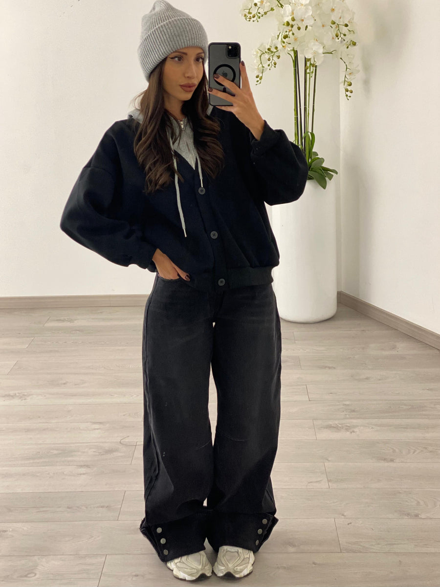 Cardigan "Marissa" Nero