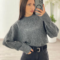 Maglia "Daria" Grigio scuro