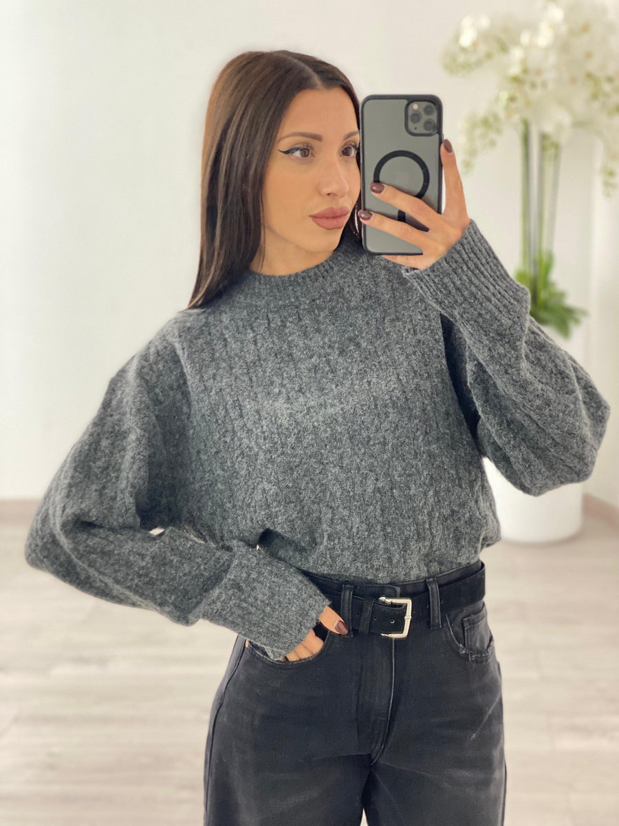 Maglia "Daria" Grigio scuro