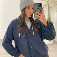 Cardigan "Marissa" Blu