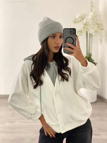 Cardigan "Marissa" Bianco