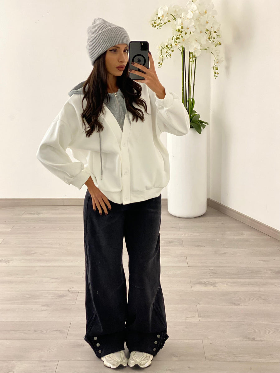 Cardigan "Marissa" Bianco