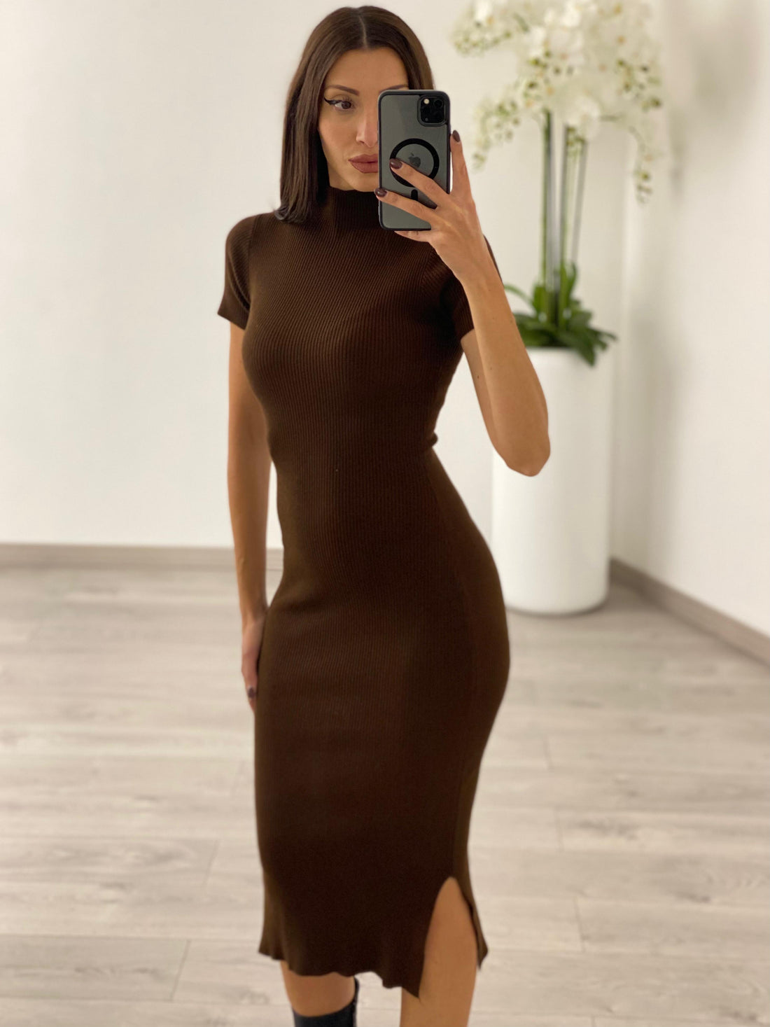 Abito "Vanity" Marrone