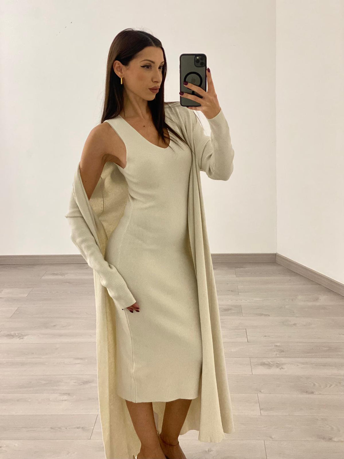 Coordinato "Beautiful" Panna