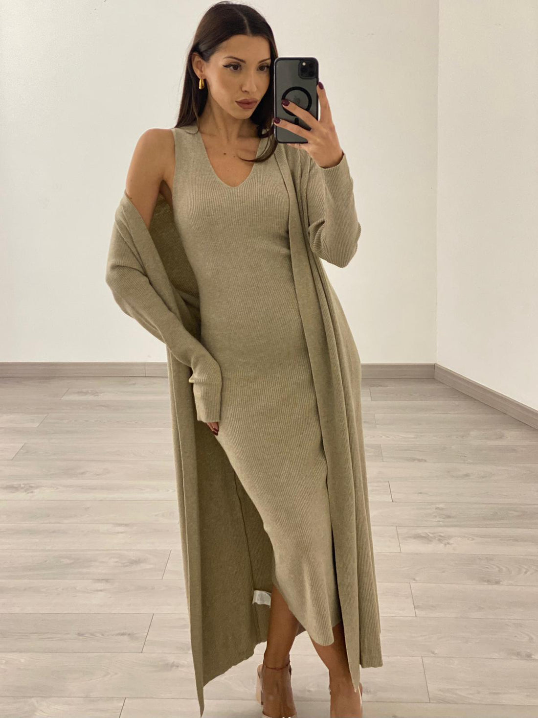 Coordinato "Beautiful" Beige