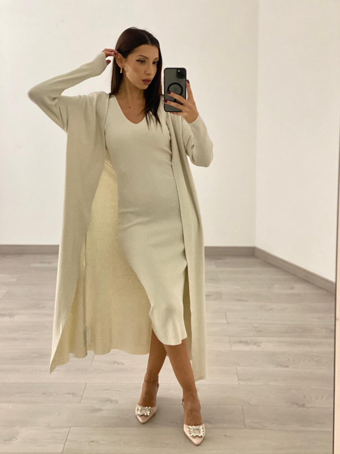 Coordinato "Beautiful" Panna