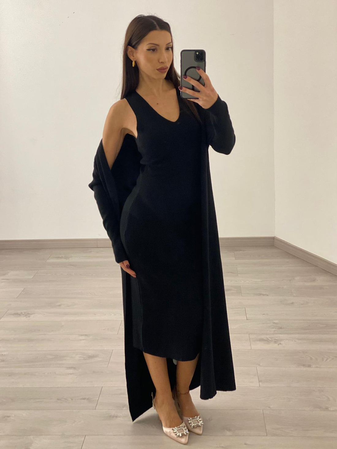 Coordinato "Beautiful" Nero