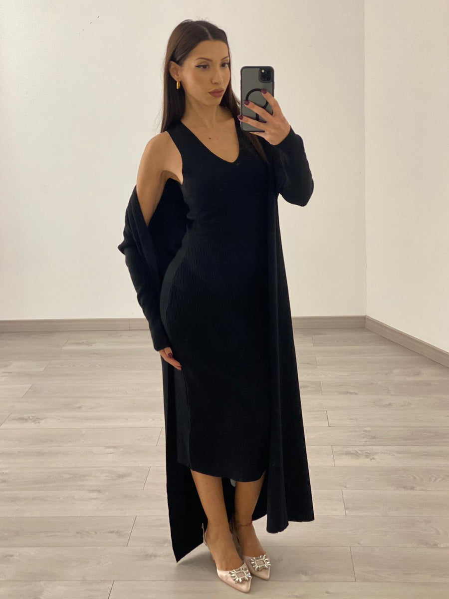 Coordinato "Beautiful" Nero