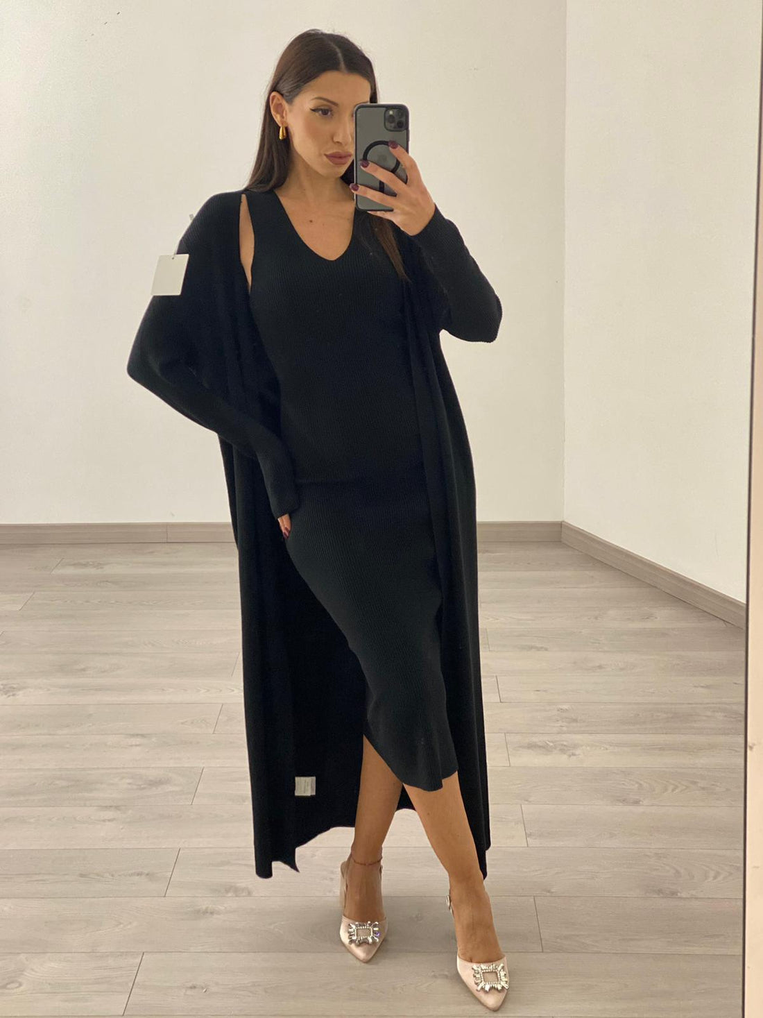 Coordinato "Beautiful" Nero