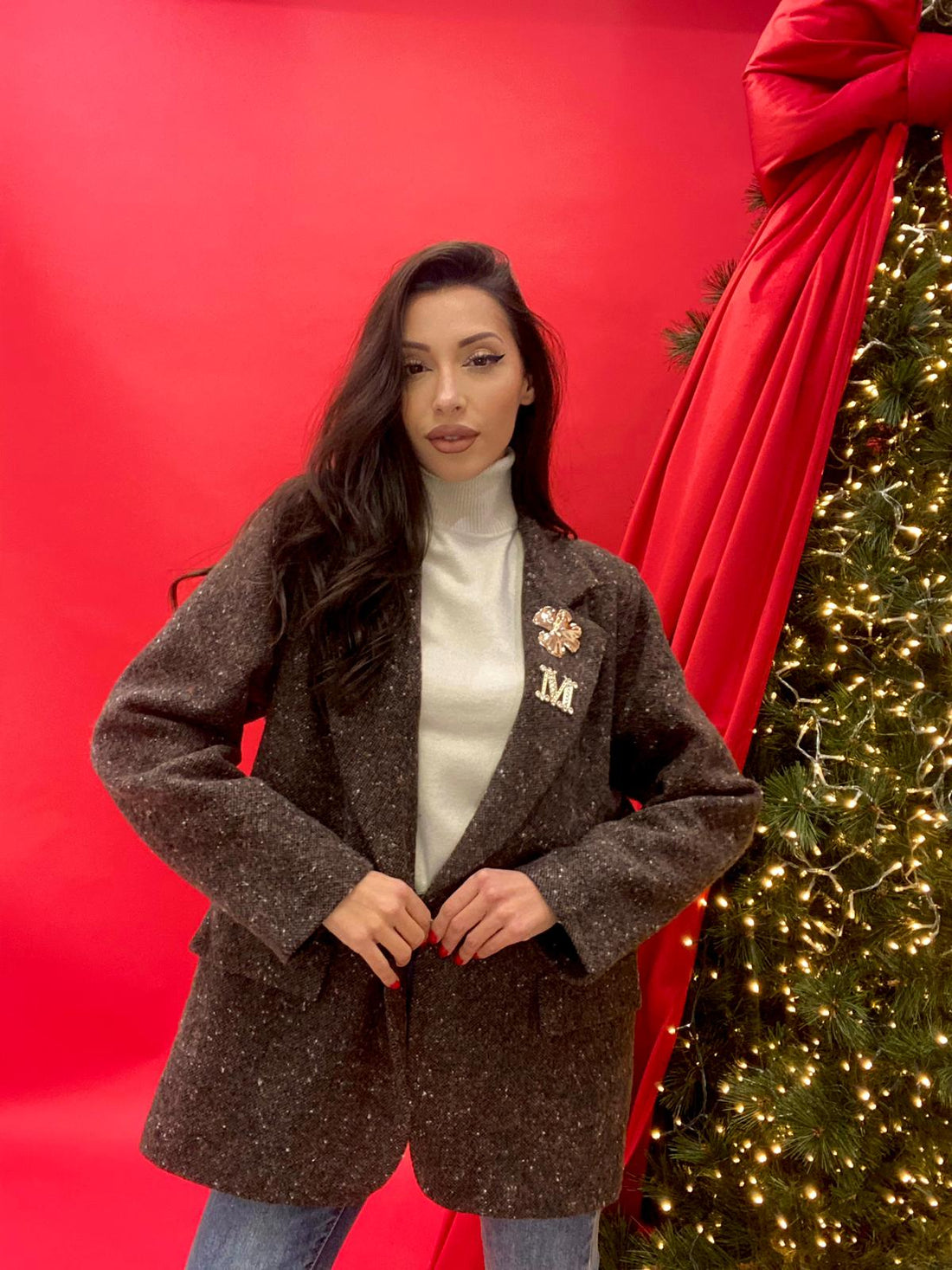 Giacca "Ally" Marrone