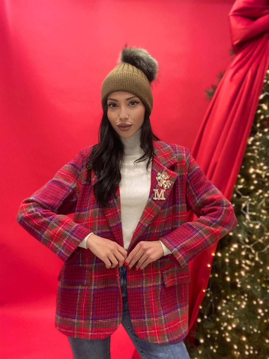 Giacca "Ally" Tartan