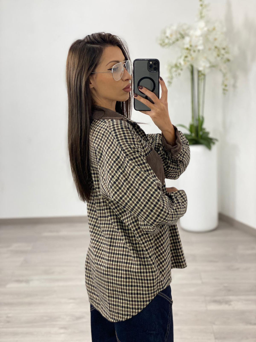 Camicia "Keira" Marrone