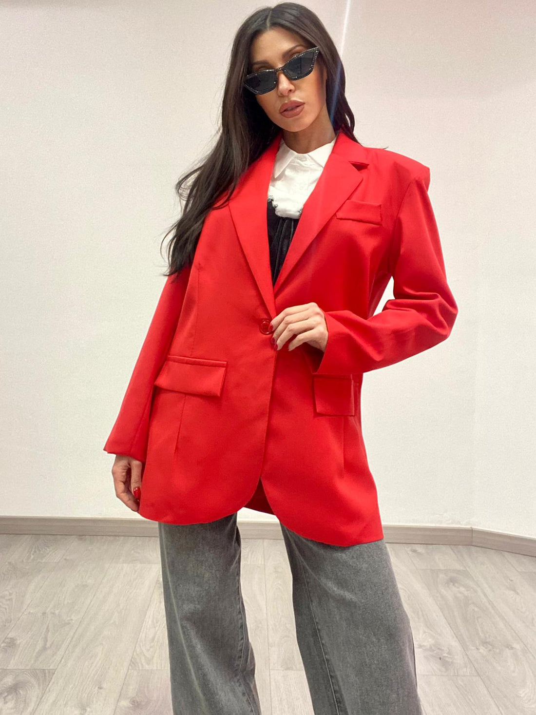 Giacca "Monopetto" Rosso