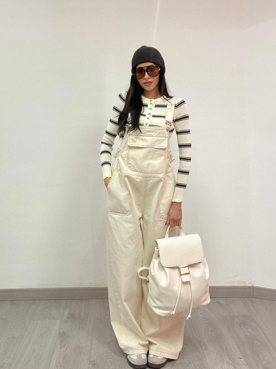 Salopette "Katie" Panna