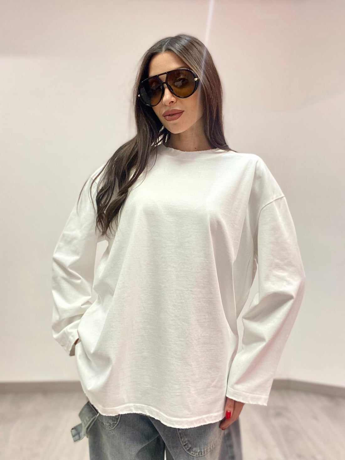 Maglia "Alexandra" Bianco