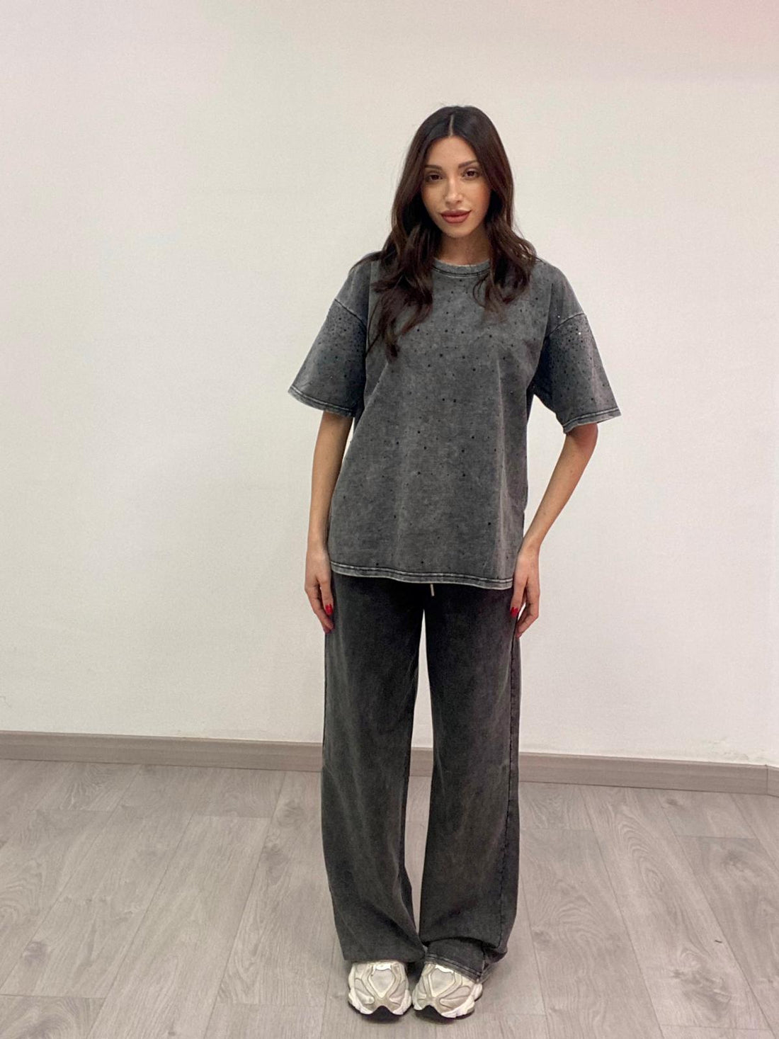 Coordinato "Sporty Chic" Grigio