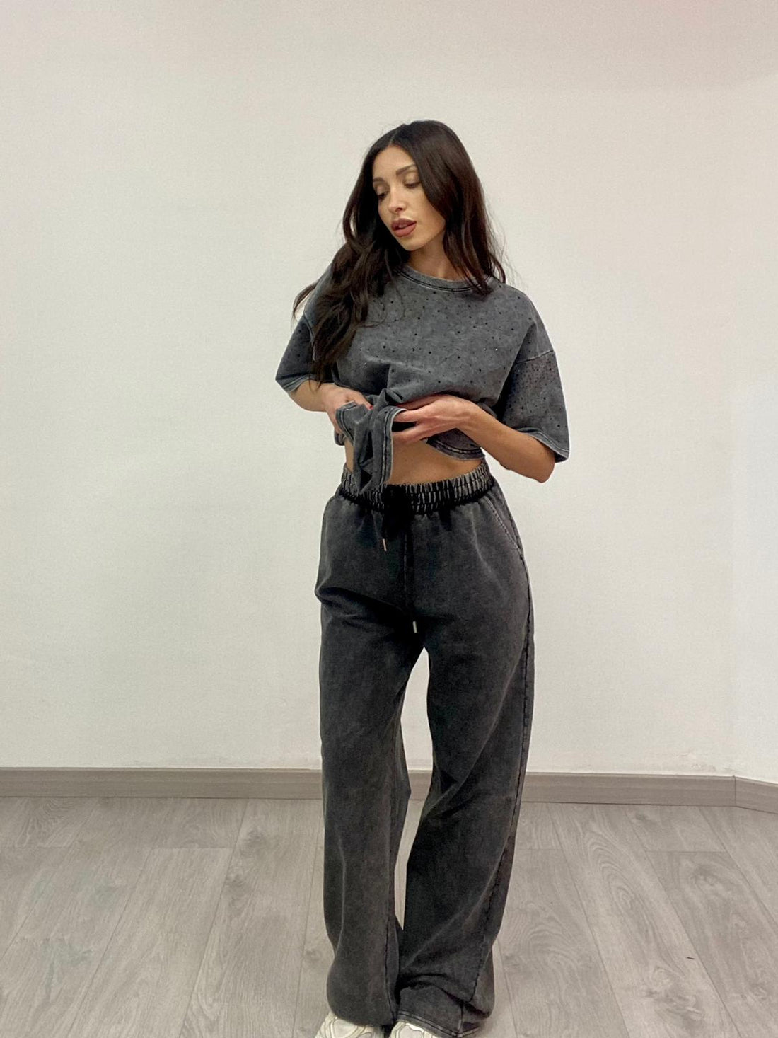 Coordinato "Sporty Chic" Grigio