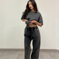 Coordinato "Sporty Chic" Grigio