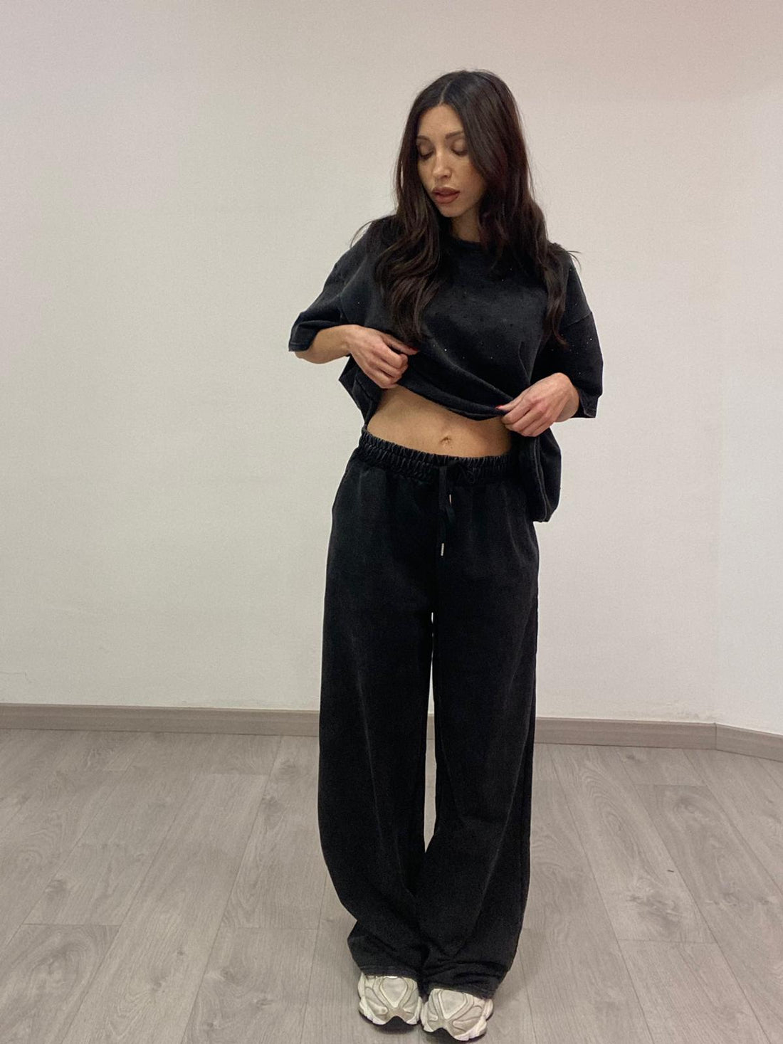 Coordinato "Sporty Chic" Nero